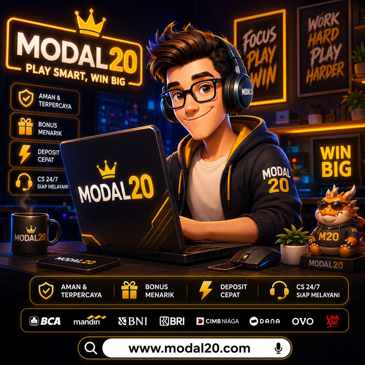 Link Alternatif Modal20